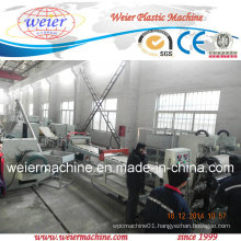 Furniture Edge Banding PVC Sheet Production Line 250kg/H